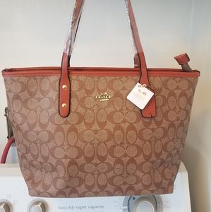 Coach Canvas Tote